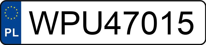 Numer rejestracyjny WPU 47015 posiada BMW 325I TOURING - WPU47015 Numer rejestracyjny WPU 47015 posiada BMW 325I TOURING - WPU47015