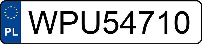 Numer rejestracyjny WPU 54710 posiada MERCEDES-BENZ C 180 - WPU54710