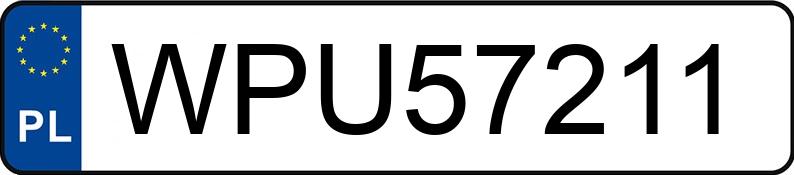 Numer rejestracyjny WPU 57211 posiada MERCEDES-BENZ B 150 - WPU57211