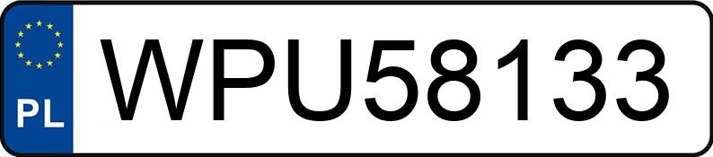 Numer rejestracyjny WPU 58133 posiada LAND ROVER RANGE ROVER SPORT - WPU58133