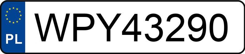 Numer rejestracyjny WPY 43290 posiada VOLVO V50 2.0 D3 MR`08 E5 V50 2.0 D3 MR`08 E5 - WPY43290