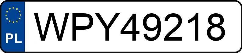 Numer rejestracyjny WPY 49218 posiada MERCEDES-BENZ SPRINTER - WPY49218 Numer rejestracyjny WPY 49218 posiada MERCEDES-BENZ SPRINTER - WPY49218