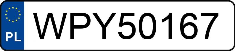 Pirat drogowy w pojeździe o numerach rejestracyjnych WPY50167 Pirat drogowy w pojeździe o numerach rejestracyjnych WPY50167