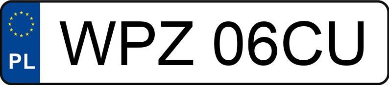 Numer rejestracyjny WPZ 06CU posiada FIAT 126 650ELX - WPZ06CU