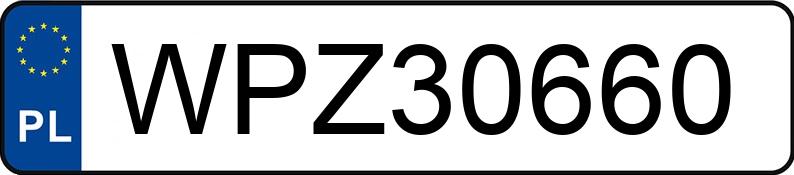 Numer rejestracyjny WPZ 30660 posiada VOLVO S60 - WPZ30660 Numer rejestracyjny WPZ 30660 posiada VOLVO S60 - WPZ30660