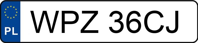 Numer rejestracyjny WPZ 36CJ posiada VOLKSWAGEN PASSAT - WPZ36CJ