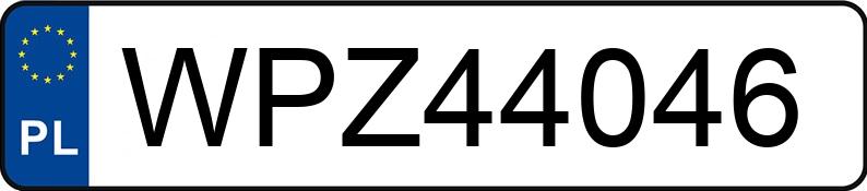 Numer rejestracyjny WPZ 44046 posiada NISSAN QASHQAI - WPZ44046 Numer rejestracyjny WPZ 44046 posiada NISSAN QASHQAI - WPZ44046