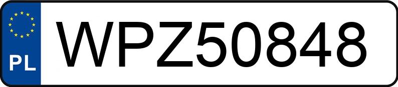Numer rejestracyjny WPZ 50848 posiada BMW 318 D - WPZ50848