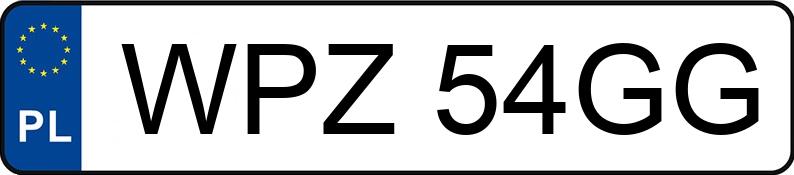 Numer rejestracyjny WPZ 54GG posiada WANGYE XR-50 WY50QT-16A - WPZ54GG Numer rejestracyjny WPZ 54GG posiada WANGYE XR-50 WY50QT-16A - WPZ54GG