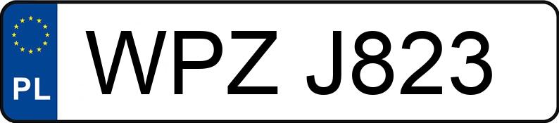 Numer rejestracyjny WPZ J823 posiada FIAT SEICENTO - WPZJ823 Numer rejestracyjny WPZ J823 posiada FIAT SEICENTO - WPZJ823