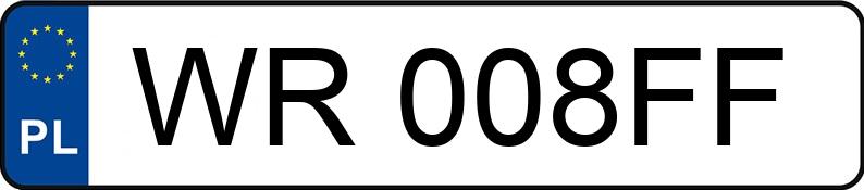 Numer rejestracyjny WR 008FF posiada MERCEDES-BENZ 114 Vito CDI MR`14 E5 2.8t 114 Vito CDI MR`14 E5 2.8t - WR008FF