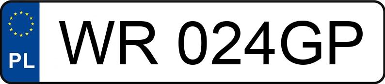 Numer rejestracyjny WR 024GP posiada FSO-WARSZAWA POLONEZ - WR024GP