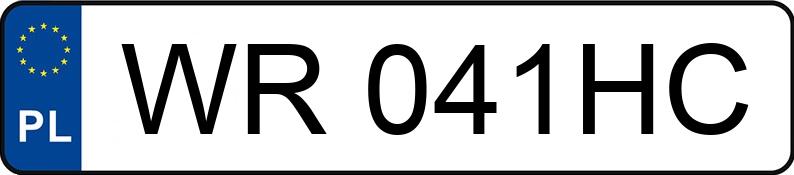Numer rejestracyjny WR 041HC posiada VOLVO XC90 - WR041HC Numer rejestracyjny WR 041HC posiada VOLVO XC90 - WR041HC