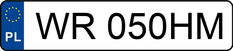Numer rejestracyjny WR 050HM posiada BMW M 5 4.4 MR`10 E5 F10 Aut. - WR050HM