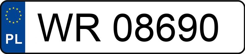 Numer rejestracyjny WR08690 posiada  