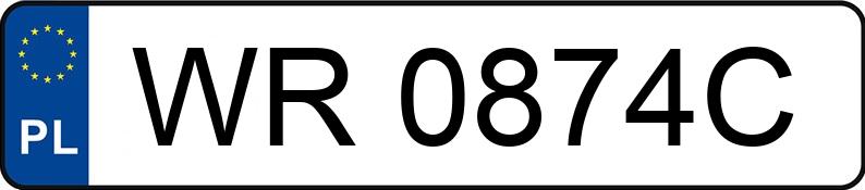 Numer rejestracyjny WR0874C posiada VOLVO 850 GLT