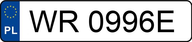 Numer rejestracyjny WR0996E posiada MAN 41.440 TGS E5 41.0t BB 8x6/4