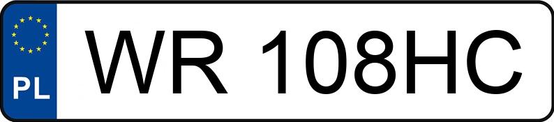 Numer rejestracyjny WR 108HC posiada DAIHATSU Sirion 1.3 Kat. MR`07 E4 M3 Sirion 1.3 Kat. MR`07 E4 M3 - WR108HC