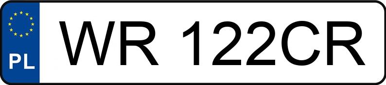 Numer rejestracyjny WR 122CR posiada AUDI A6 Avant Quattro 55 TFSI MR`18 E6 C8 Sport S tronic - WR122CR Numer rejestracyjny WR 122CR posiada AUDI A6 Avant Quattro 55 TFSI MR`18 E6 C8 Sport S tronic - WR122CR