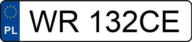 Numer rejestracyjny WR 132CE posiada SKODA CITIGO - WR132CE