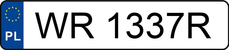 Registreringsnummeret WR 1337R har CITROEN DS4 1.6 e-HDI MR`11 E5 Chic - WR1337R