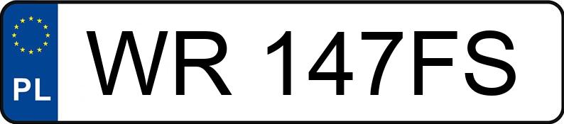 Numer rejestracyjny WR 147FS posiada AUDI Q5 TDI MR`09 E5 8R Q5 TDI MR`09 E5 8R - WR147FS