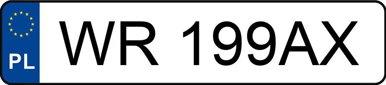 Numer rejestracyjny WR 199AX posiada PEUGEOT 3008 Premium 156 - WR199AX