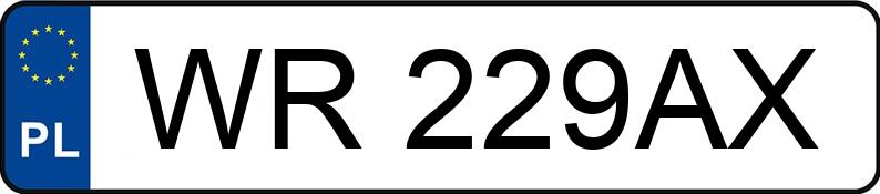 Numer rejestracyjny WR 229AX posiada FORD Mondeo 2.0 TDCi MR`07 E4 Ghia - WR229AX