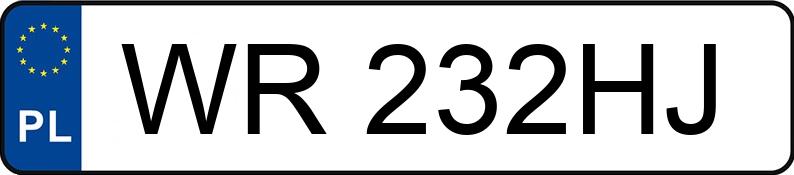 Numer rejestracyjny WR 232HJ posiada BAIC Beijing 5 II 1.5 MR`23 E6 Luxury - WR232HJ