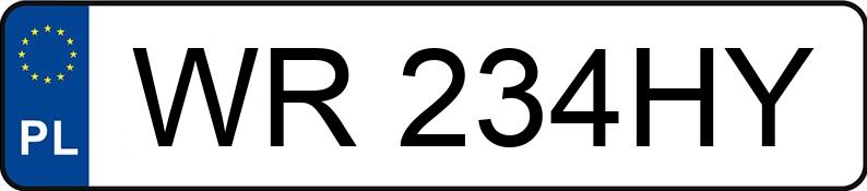 Numer rejestracyjny WR 234HY posiada PEUGEOT 308 III HDI MR`21 E6d/e GT S&S EAT - WR234HY