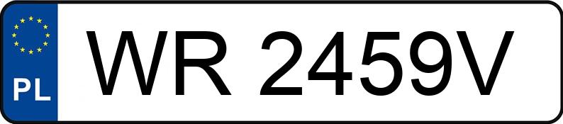 Numer rejestracyjny WR 2459V posiada OPEL Vectra C 1.9 CDTI MR`05 E4 Essentia - WR2459V