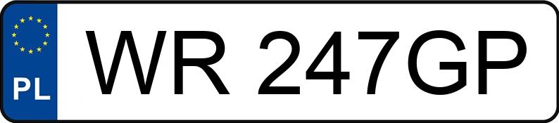 Le numéro d’enregistrement WR 247GP a FORD Mondeo 2.0 TDCi MR`06 E4 - WR247GP Le numéro d’enregistrement WR 247GP a FORD Mondeo 2.0 TDCi MR`06 E4 - WR247GP