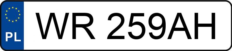 Numer rejestracyjny WR 259AH posiada VOLKSWAGEN POLO - WR259AH Numer rejestracyjny WR 259AH posiada VOLKSWAGEN POLO - WR259AH
