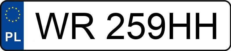 Numer rejestracyjny WR 259HH posiada SCANIA R450 - WR259HH