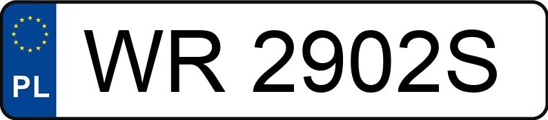 Numer rejestracyjny WR 2902S posiada BMW 320 - WR2902S