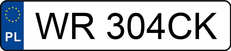 Mistrz parkowania w pojeździe o numerach WR304CK