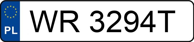 Numer rejestracyjny WR 3294T posiada BMW 318 Touring Diesel DPF MR`06 E4 E91 Steptronic - WR3294T