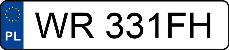 Numer rejestracyjny WR 331FH posiada MAN TGM 26.340 - WR331FH