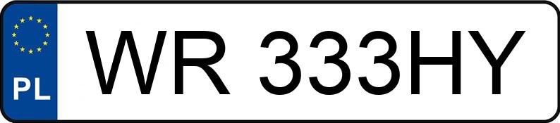 Numer rejestracyjny WR 333HY posiada BMW X3 MR`24 E6e G45 xDrive20i - WR333HY Numer rejestracyjny WR 333HY posiada BMW X3 MR`24 E6e G45 xDrive20i - WR333HY