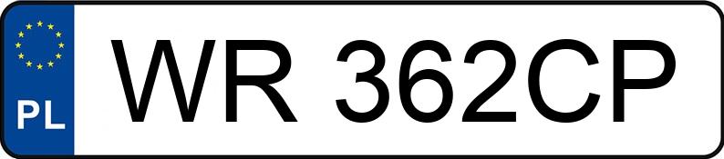 Numer rejestracyjny WR 362CP posiada PEUGEOT 208 - WR362CP
