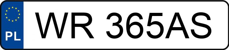 Numer rejestracyjny WR 365AS posiada MERCEDES-BENZ 2541 Actros E5 25.0t 2541 L - WR365AS