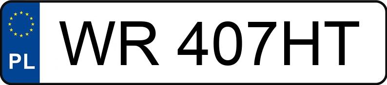 Numer rejestracyjny WR 407HT posiada IVECO/PKSRATRANS 50C - WR407HT