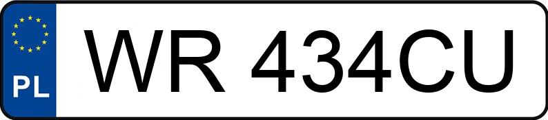 Numer rejestracyjny WR 434CU posiada TOYOTA Corolla 1.6 MR`19 E6 Comfort - WR434CU