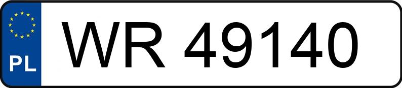 Numer rejestracyjny WR 49140 posiada DAEWOO Espero 1.5 16V Kat. GL - WR49140
