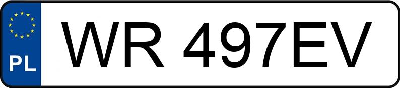 Numer rejestracyjny WR 497EV posiada BMW 320i Kat. MR`98 E46 320i Kat. MR`98 E46 - WR497EV