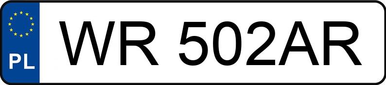 Numer rejestracyjny WR 502AR posiada VOLKSWAGEN Golf V 2.0 TDI MR`03 E4 Comfortline 4MOTION - WR502AR Numer rejestracyjny WR 502AR posiada VOLKSWAGEN Golf V 2.0 TDI MR`03 E4 Comfortline 4MOTION - WR502AR