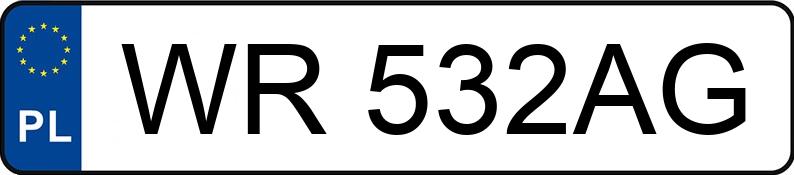 Numer rejestracyjny WR 532AG posiada FORD Focus 1.6 TDCi MR`15 E6 Trend - WR532AG