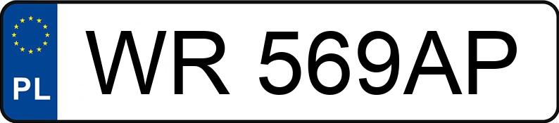 Numer rejestracyjny WR 569AP posiada OPEL ASTRA - WR569AP Numer rejestracyjny WR 569AP posiada OPEL ASTRA - WR569AP