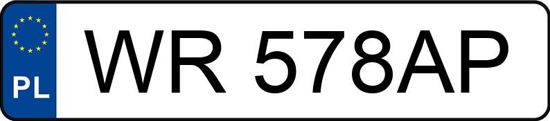 Numer rejestracyjny WR 578AP posiada AUDI S4 Avant Quattro 3.0 TFSI MR`07 E4 B8 S4 Avant Quattro 3.0 TFSI MR`07 E4 B8 - WR578AP