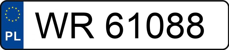 Numer rejestracyjny WR 61088 posiada FIAT PANDA 1.1 KAT - WR61088